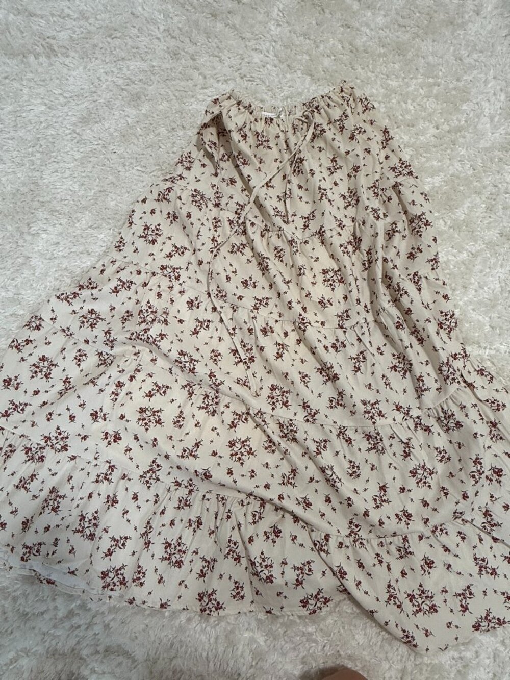 Altar'd State Floral Maxi Skirt